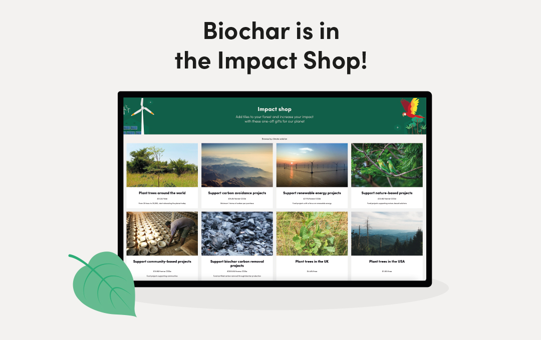 Biochar: Carbon Removal Credits Now On The Impact Shop | Ecologi